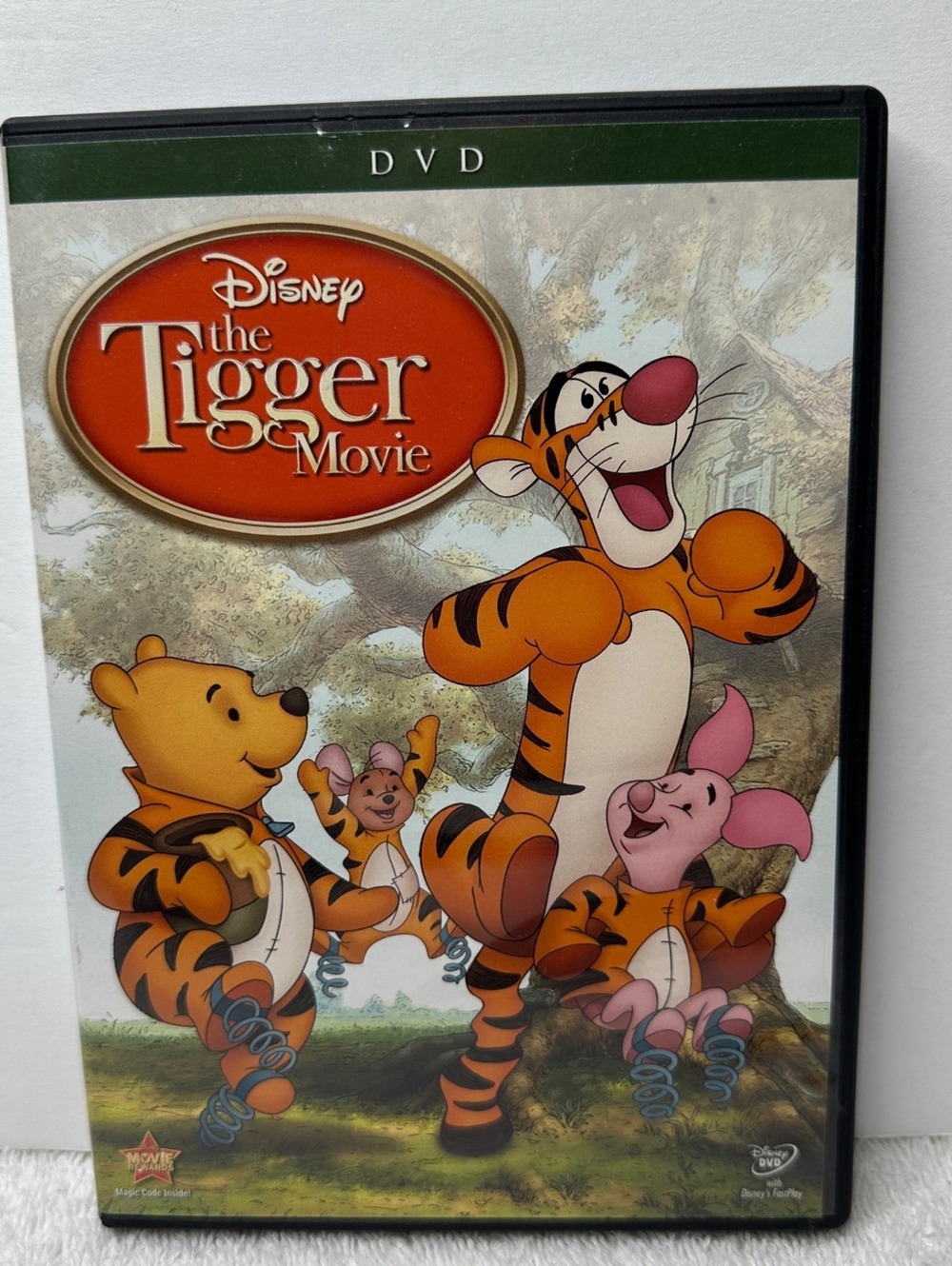Disney The Tigger Movie DVD Winnie the Pooh Animated Film Kids Family Movie G